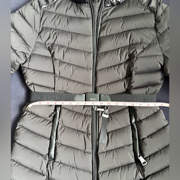 NWT Sicily Mailia Belted Puffer Jacket - Picture 8 of 11